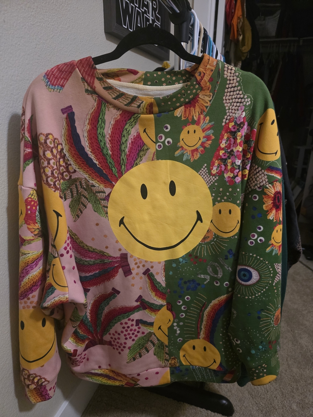 2021 FARM Rio × Smiley Sweatshirt